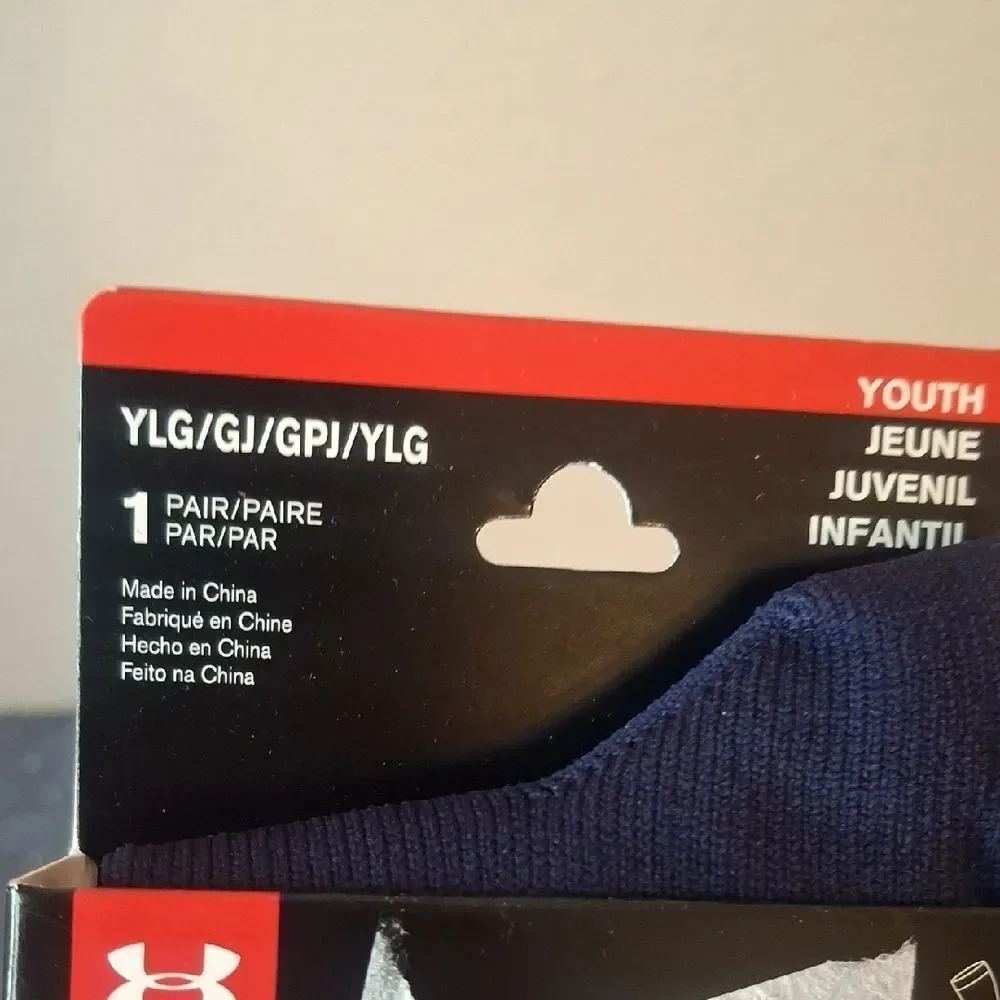Under Armour Blue Athletic Socks for Performance - new